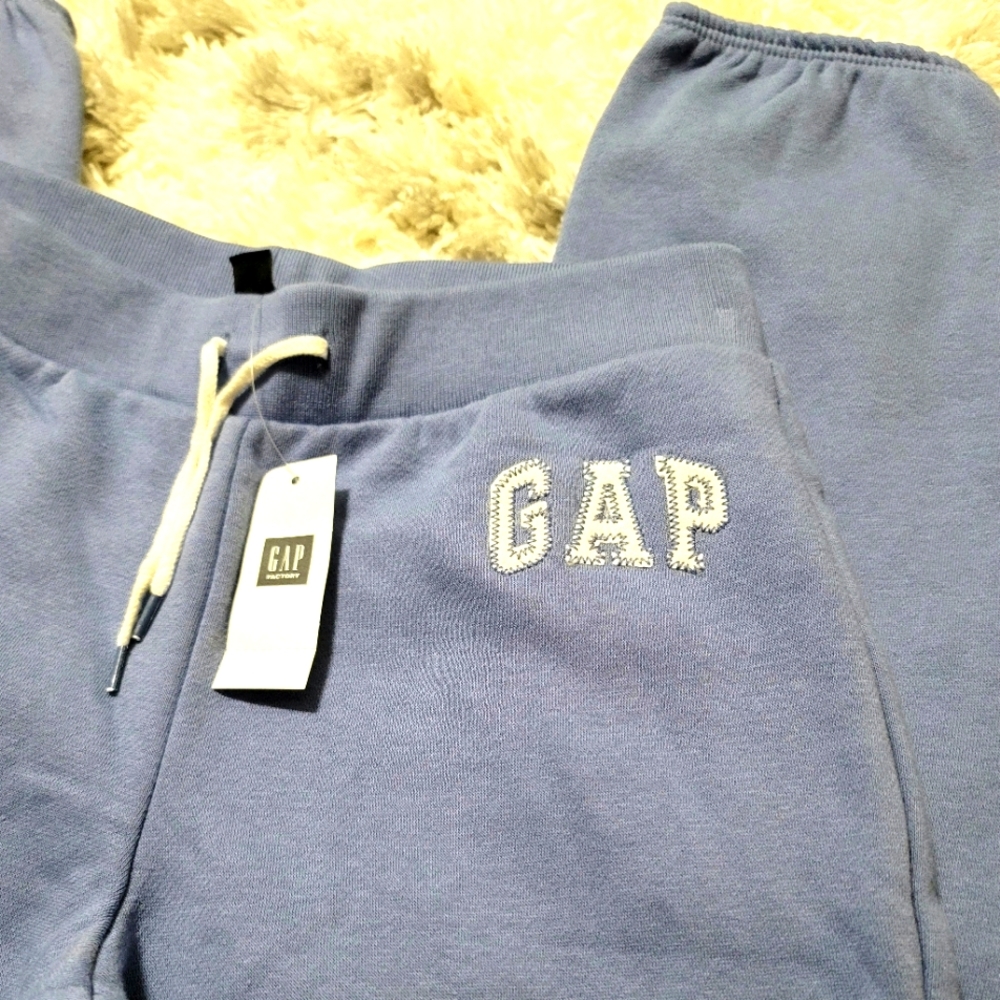 GapKids Regular Sparkly Logo Pull-On Joggers Size XXL